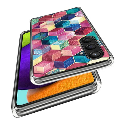 For Samsung Galaxy S24 Case Pattern Flexible TPU Phone Back Cover Shell