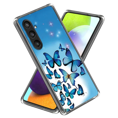 For Samsung Galaxy S24 Case Pattern Flexible TPU Phone Back Cover Shell