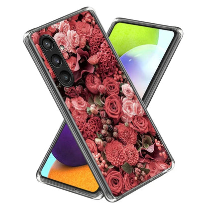 For Samsung Galaxy S24 Case Pattern Flexible TPU Phone Back Cover Shell