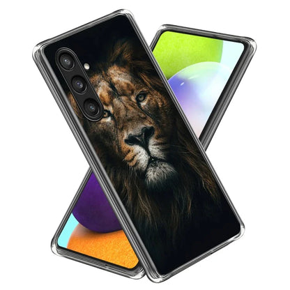 For Samsung Galaxy S24 Case Pattern Flexible TPU Phone Back Cover Shell