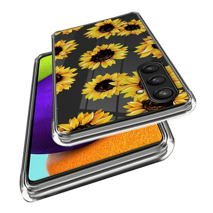For Samsung Galaxy S24 Case Pattern Flexible TPU Phone Back Cover Shell