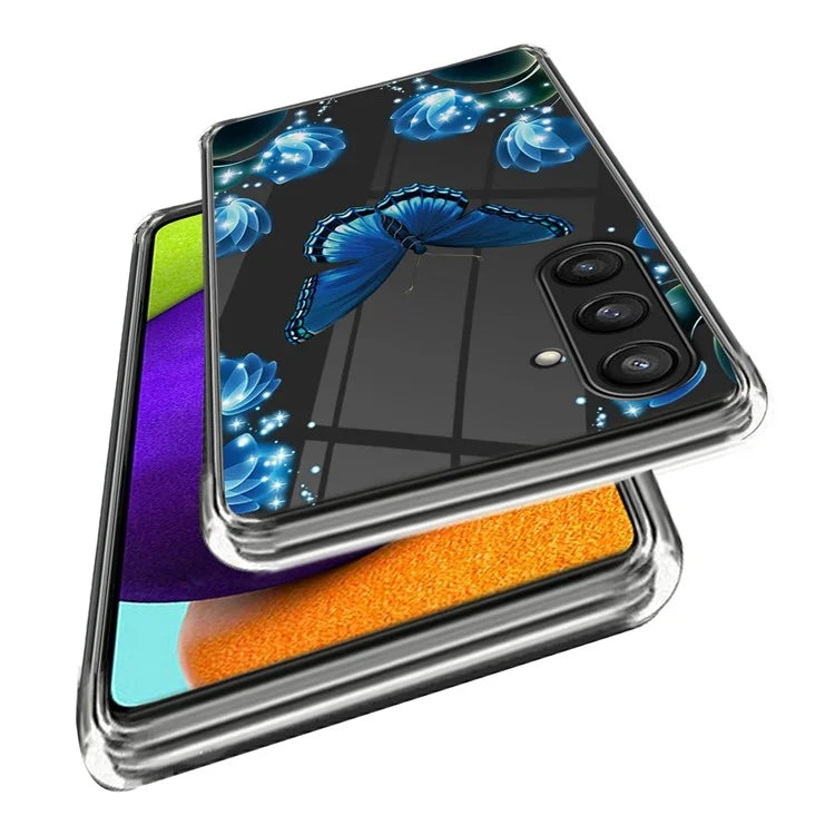 For Samsung Galaxy S24 Case Pattern Flexible TPU Phone Back Cover Shell