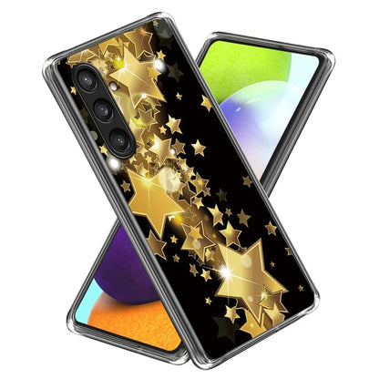 For Samsung Galaxy S24 Case Pattern Flexible TPU Phone Back Cover Shell