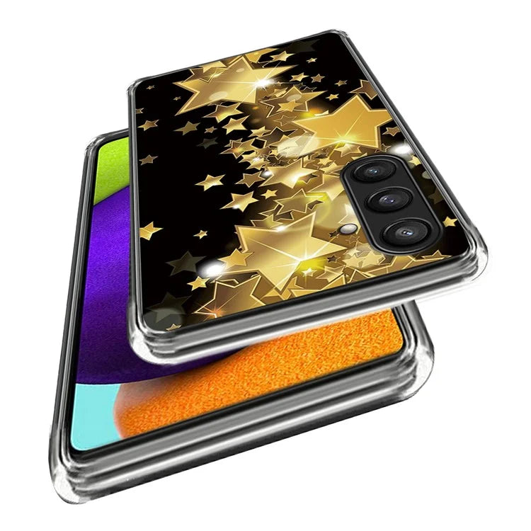For Samsung Galaxy S24 Case Pattern Flexible TPU Phone Back Cover Shell
