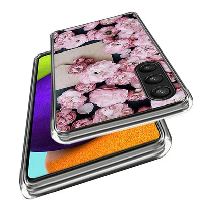 For Samsung Galaxy S24 Case Pattern Flexible TPU Phone Back Cover Shell