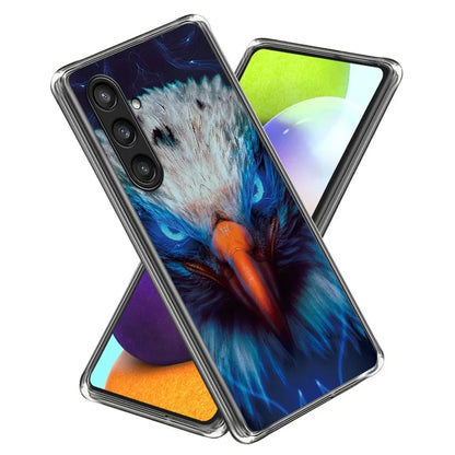 For Samsung Galaxy S24 Case Pattern Flexible TPU Phone Back Cover Shell