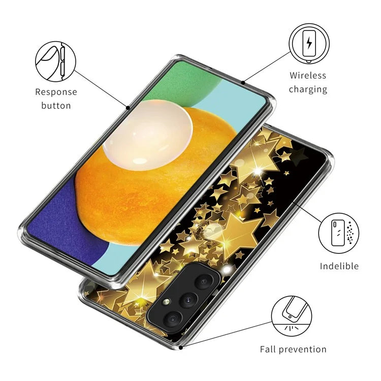 For Samsung Galaxy A05s 4G Phone Case Pattern Slim Design Protective Soft TPU Cover