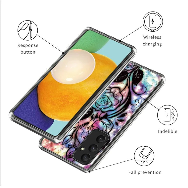 For Samsung Galaxy A05s 4G Phone Case Pattern Slim Design Protective Soft TPU Cover