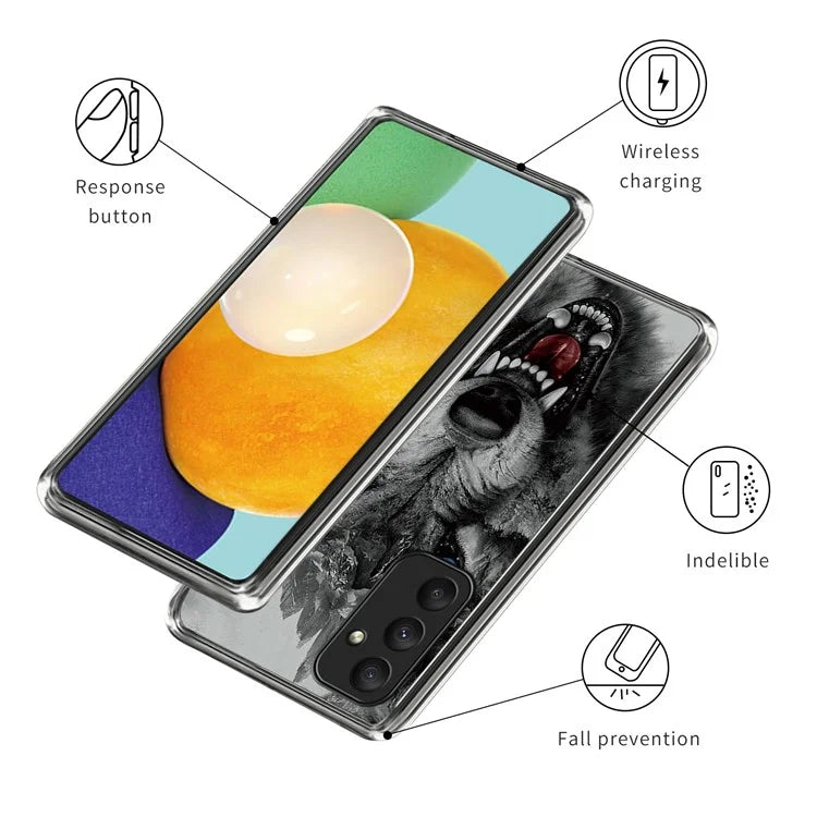 For Samsung Galaxy A05s 4G Phone Case Pattern Slim Design Protective Soft TPU Cover