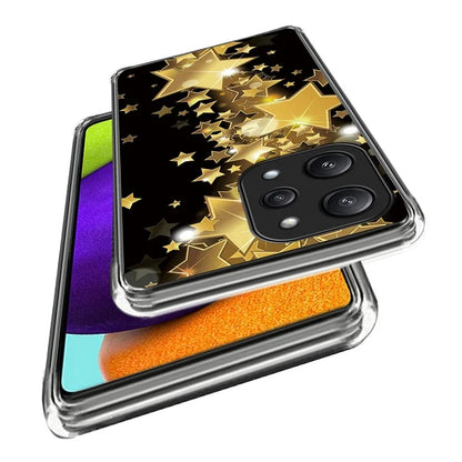 For Xiaomi Redmi 12 5G (Global) TPU Back Case Pattern Shockproof Phone Cover
