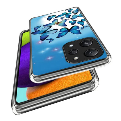 For Xiaomi Redmi 12 5G (Global) TPU Back Case Pattern Shockproof Phone Cover