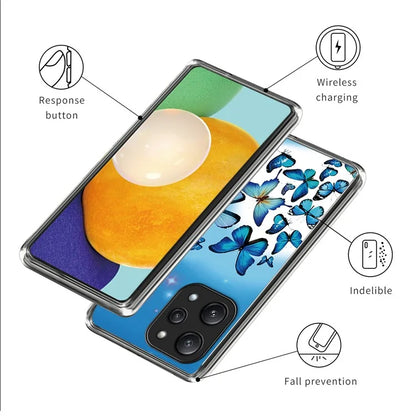 For Xiaomi Redmi 12 5G (Global) TPU Back Case Pattern Shockproof Phone Cover