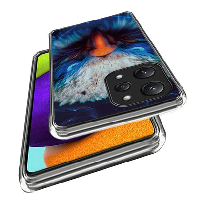 For Xiaomi Redmi 12 5G (Global) TPU Back Case Pattern Shockproof Phone Cover