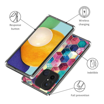 For Xiaomi Redmi 12C 4G Pattern Case Soft TPU Anti-Scratch Phone Cover