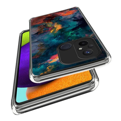 For Xiaomi Redmi 12C 4G Pattern Case Soft TPU Anti-Scratch Phone Cover