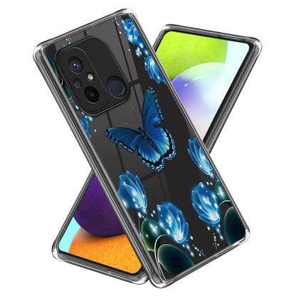 For Xiaomi Redmi 12C 4G Pattern Case Soft TPU Anti-Scratch Phone Cover