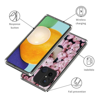 For Xiaomi Redmi 12C 4G Pattern Case Soft TPU Anti-Scratch Phone Cover