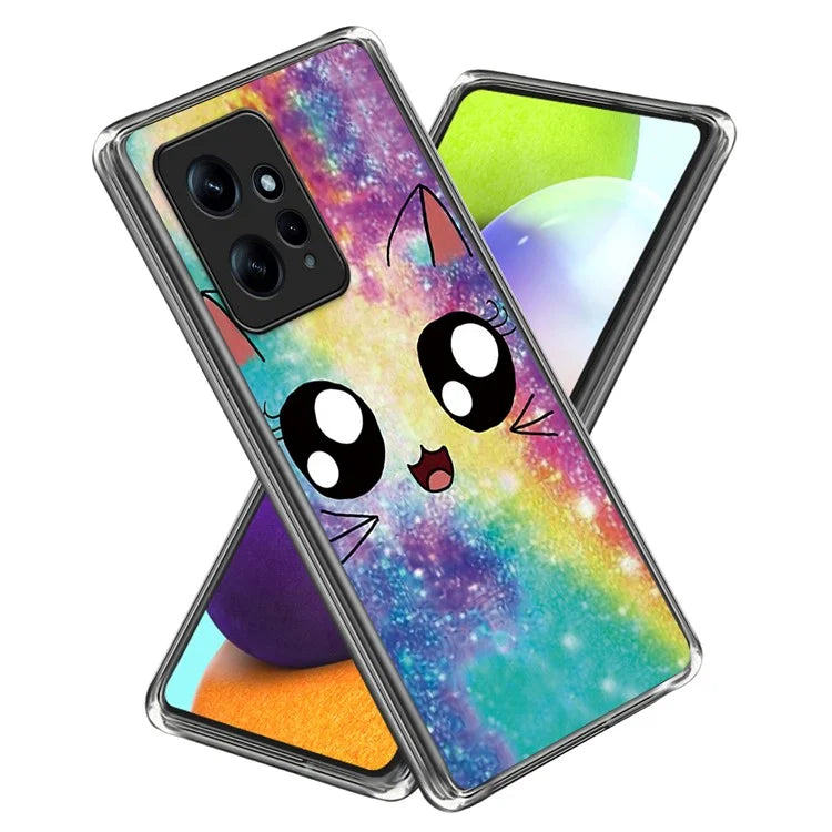 For Xiaomi Redmi Note 12 4G Phone Case Pattern Printed Design Soft TPU Back Cover