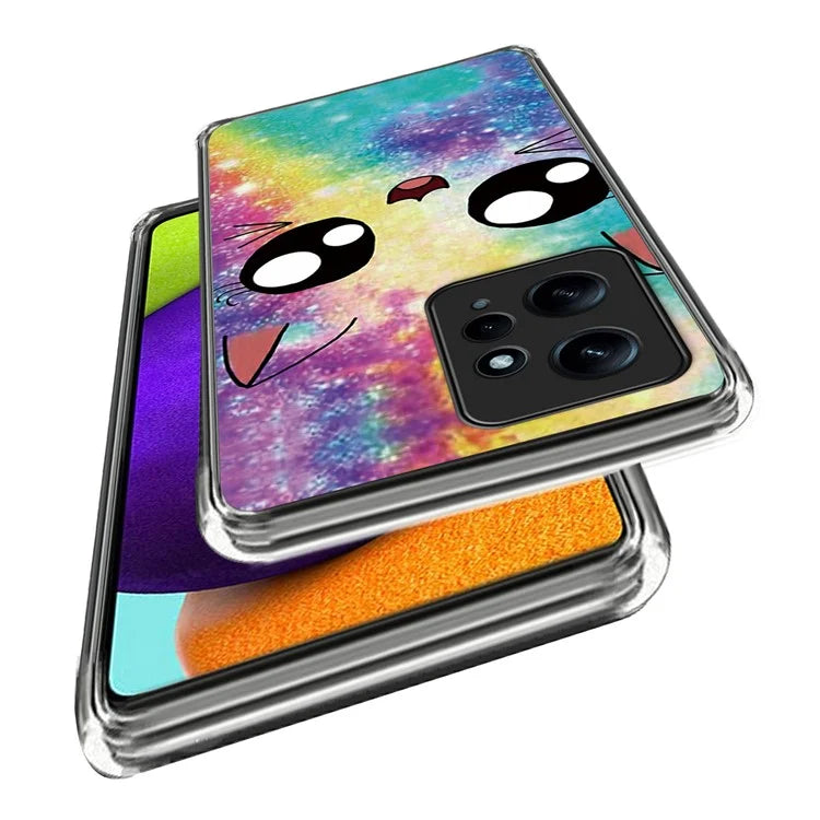 For Xiaomi Redmi Note 12 4G Phone Case Pattern Printed Design Soft TPU Back Cover