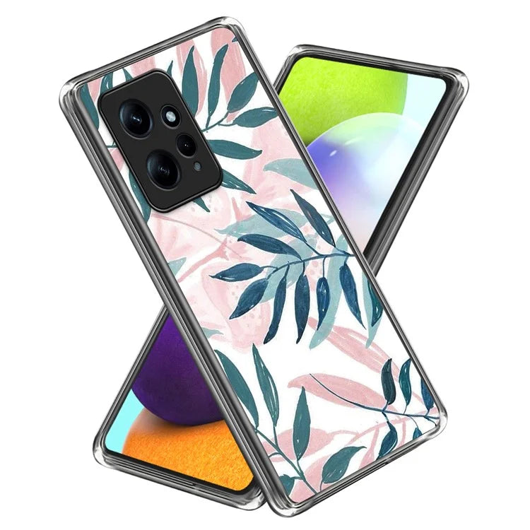 For Xiaomi Redmi Note 12 4G Phone Case Pattern Printed Design Soft TPU Back Cover