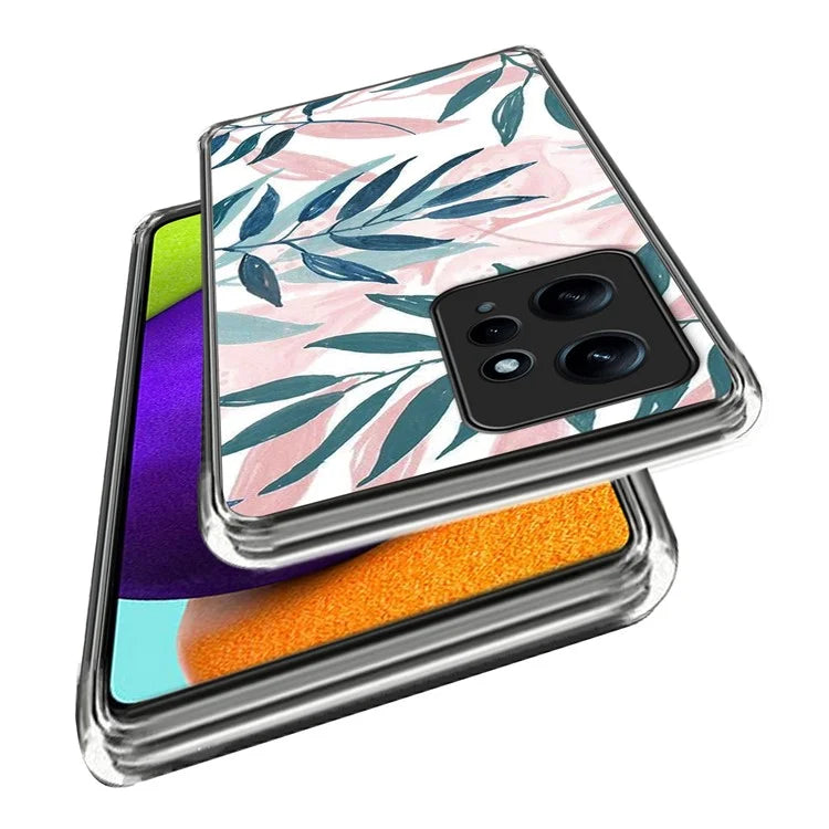 For Xiaomi Redmi Note 12 4G Phone Case Pattern Printed Design Soft TPU Back Cover