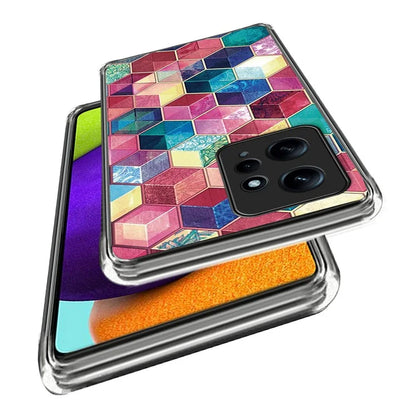 For Xiaomi Redmi Note 12 4G Phone Case Pattern Printed Design Soft TPU Back Cover