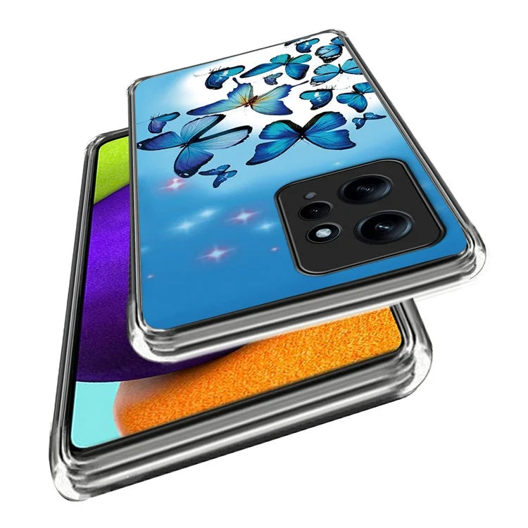 For Xiaomi Redmi Note 12 4G Phone Case Pattern Printed Design Soft TPU Back Cover