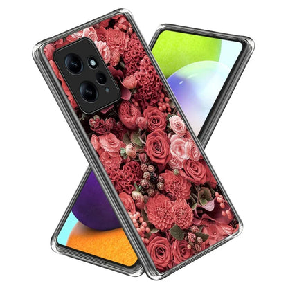 For Xiaomi Redmi Note 12 4G Phone Case Pattern Printed Design Soft TPU Back Cover