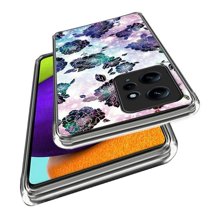 For Xiaomi Redmi Note 12 4G Phone Case Pattern Printed Design Soft TPU Back Cover