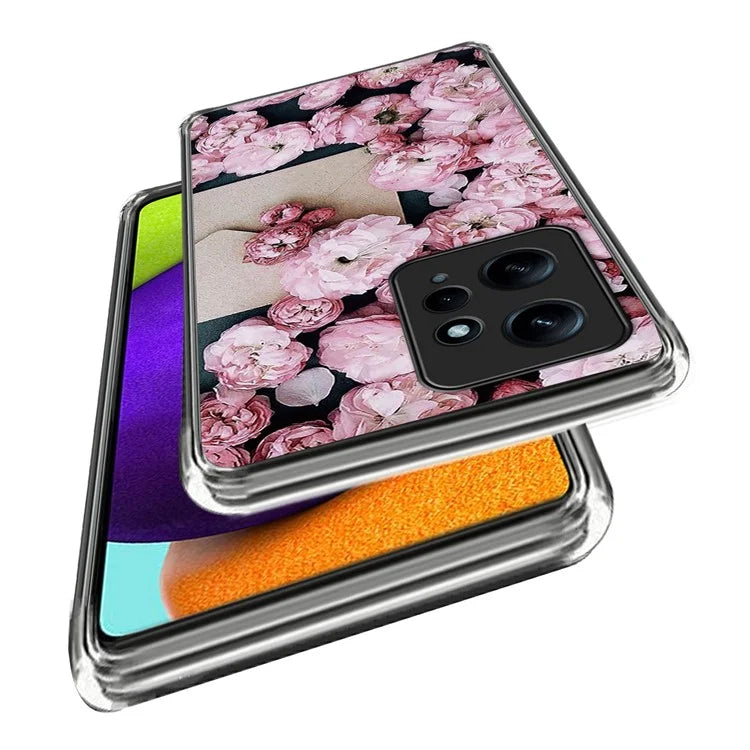 For Xiaomi Redmi Note 12 4G Phone Case Pattern Printed Design Soft TPU Back Cover