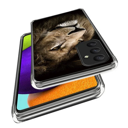 For Samsung Galaxy A05s 4G TPU Phone Case with Pattern Printing Design Slim Cover