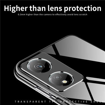 MOFI For Honor X7b 4G HD Clear Cell Phone Shell TPU Case Soft Phone Cover