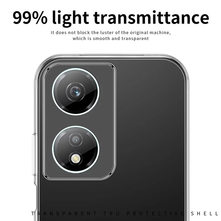 MOFI For Honor X7b 4G HD Clear Cell Phone Shell TPU Case Soft Phone Cover