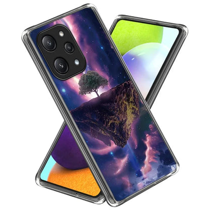 For Xiaomi Redmi 12 5G (Global) Phone Case Pattern Design Flexible TPU Shockproof Shell