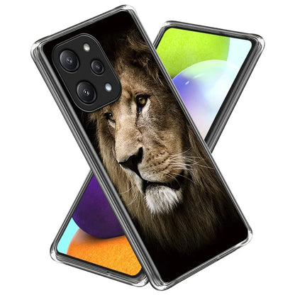 For Xiaomi Redmi 12 5G (Global) Phone Case Pattern Design Flexible TPU Shockproof Shell