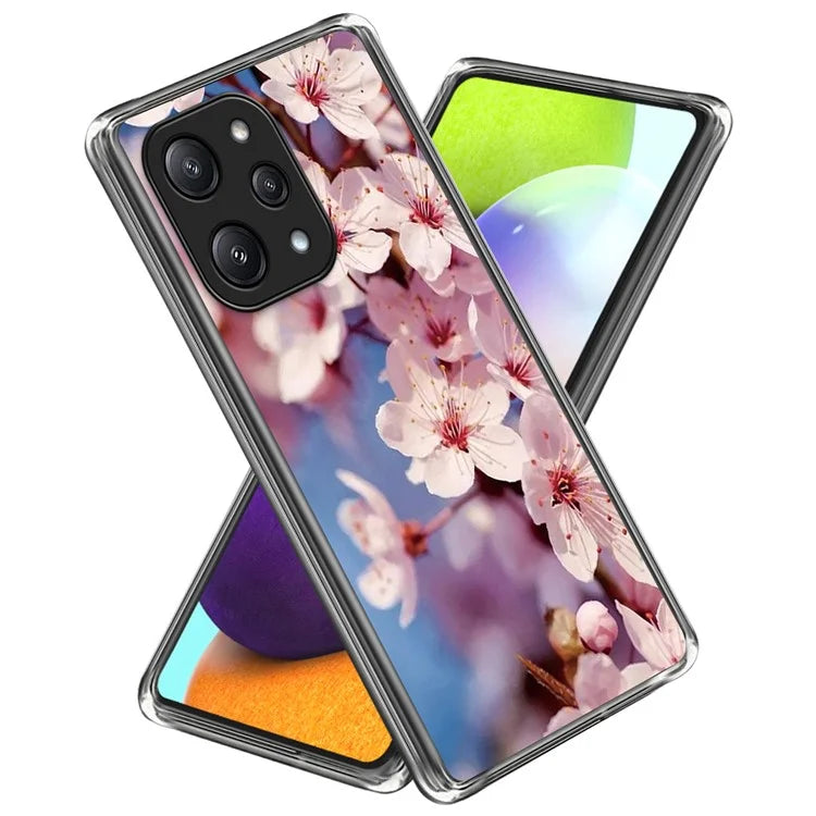 For Xiaomi Redmi 12 5G (Global) Phone Case Pattern Design Flexible TPU Shockproof Shell