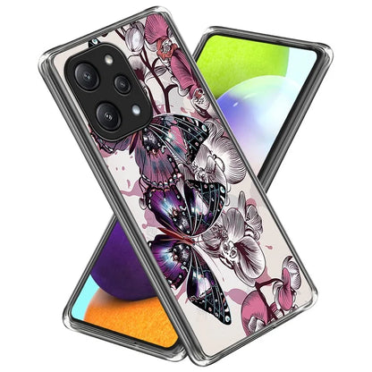For Xiaomi Redmi 12 5G (Global) Phone Case Pattern Design Flexible TPU Shockproof Shell