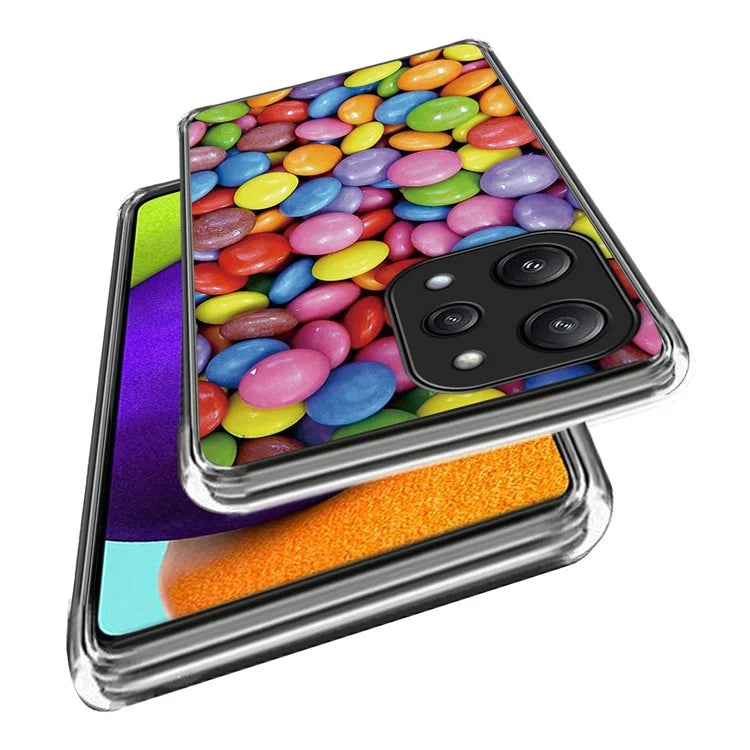 For Xiaomi Redmi 12 5G (Global) Phone Case Pattern Design Flexible TPU Shockproof Shell