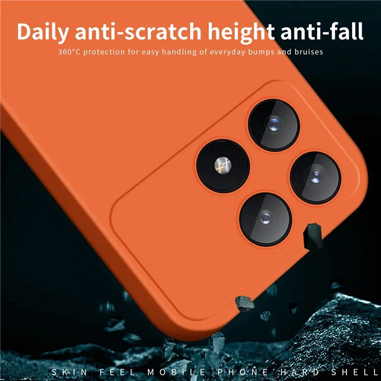 MOFI JK Qin Series For Xiaomi Redmi K70E 5G / Poco X6 Pro 5G Phone Case TPU+Acrylic Skin-Touch Cover