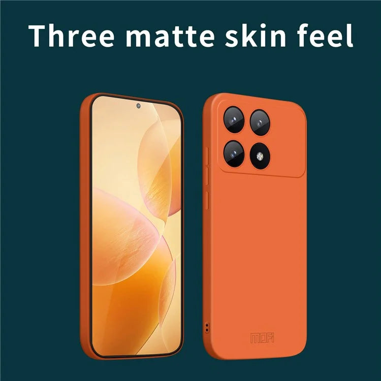 MOFI JK Qin Series For Xiaomi Redmi K70E 5G / Poco X6 Pro 5G Phone Case TPU+Acrylic Skin-Touch Cover