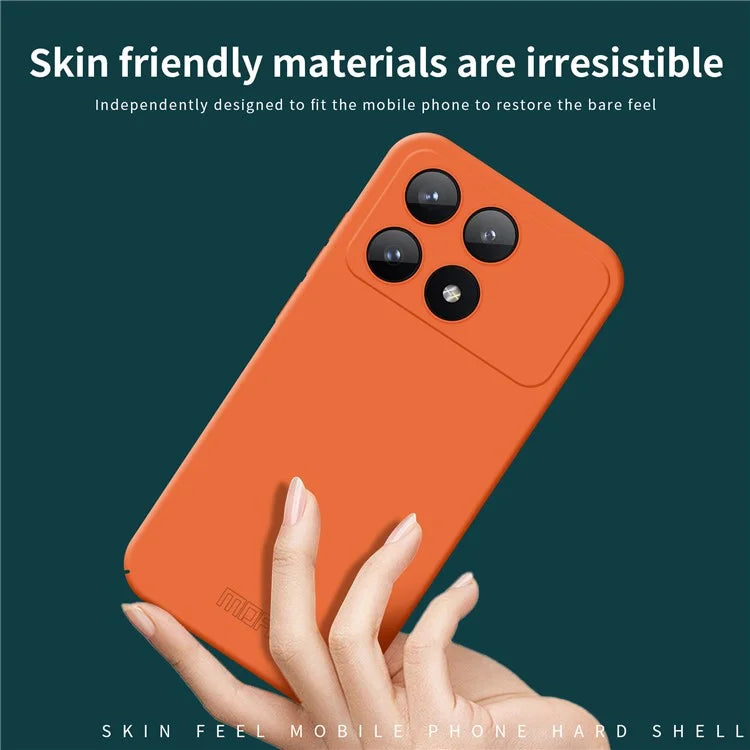 MOFI JK Qin Series For Xiaomi Redmi K70E 5G / Poco X6 Pro 5G Phone Case TPU+Acrylic Skin-Touch Cover