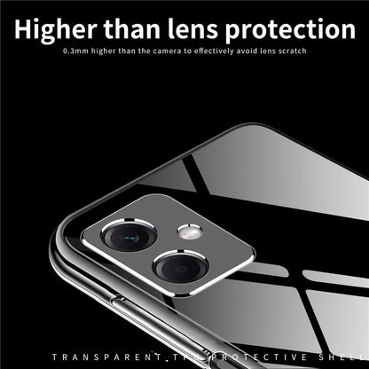 MOFI For Xiaomi Redmi 13C 5G Slim-Fit TPU Cell Phone Case HD Transparent Phone Cover