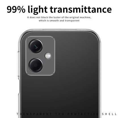 MOFI For Xiaomi Redmi 13C 5G Slim-Fit TPU Cell Phone Case HD Transparent Phone Cover