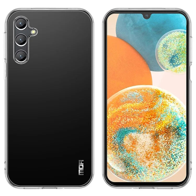 MOFI For Samsung Galaxy A55 5G Soft TPU Case Soft Phone Cover HD Transparent Shell