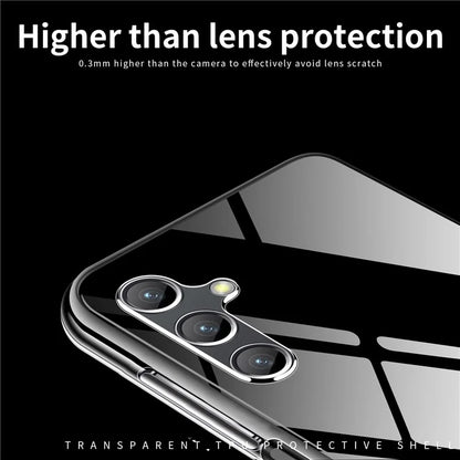 MOFI For Samsung Galaxy A55 5G Soft TPU Case Soft Phone Cover HD Transparent Shell