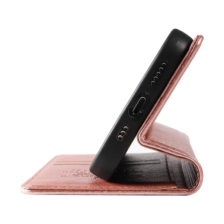YIKATU YK-006 For vivo Y17s 4G Cell Phone Case PU Leather+TPU Litchi Texture Anti-drop Wallet Cover