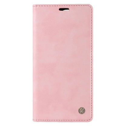 YIKATU YK-006 For vivo Y17s 4G Cell Phone Case PU Leather+TPU Litchi Texture Anti-drop Wallet Cover
