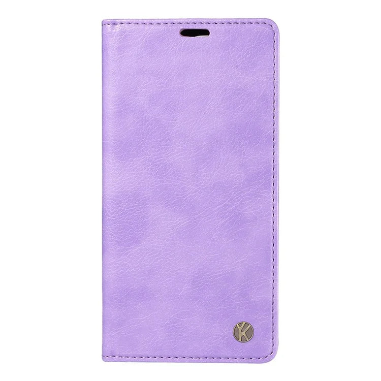 YIKATU YK-006 For vivo Y17s 4G Cell Phone Case PU Leather+TPU Litchi Texture Anti-drop Wallet Cover
