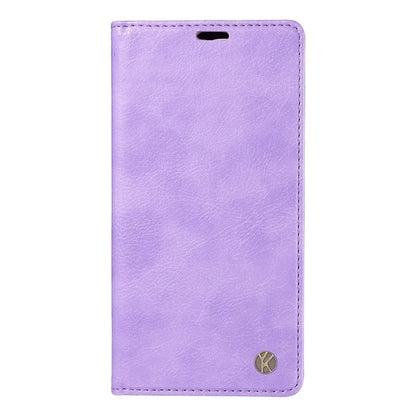 YIKATU YK-006 For vivo Y17s 4G Cell Phone Case PU Leather+TPU Litchi Texture Anti-drop Wallet Cover