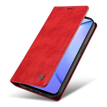 YIKATU YK-006 For vivo Y17s 4G Cell Phone Case PU Leather+TPU Litchi Texture Anti-drop Wallet Cover